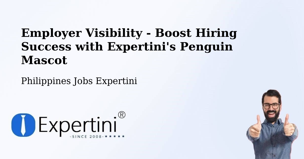 CV and Resume Visibility Optimization – Manaring - Philippines Jobs Expertini